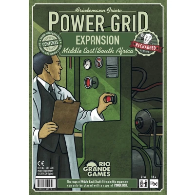Power Grid (Recharged Edition): Middle East/South Africa - разширение за настолна игра