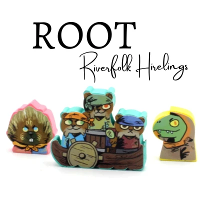 Root: Riverfolk Hirelings - Sticker Set