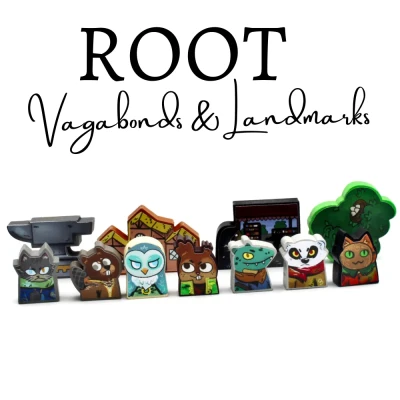 Root: Vagabond and Landmarks - Sticker Set