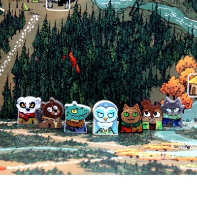 Root: Vagabond and Landmarks - Sticker Set
