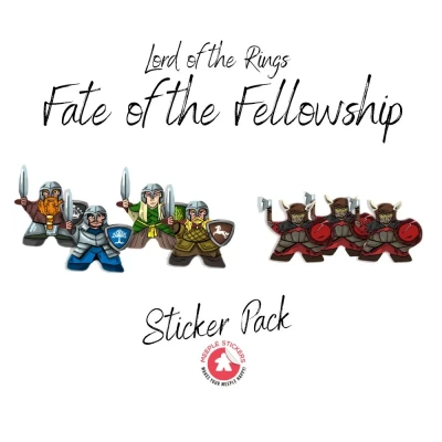 Lord of the Rings: Fate of the Fellowship - Sticker Set