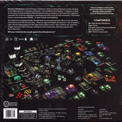 Nemesis: Retaliation - настолна игра