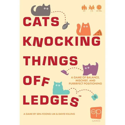 Cats Knocking Things Off Ledges - настолна игра