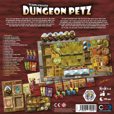 Dungeon Petz - настолна игра
