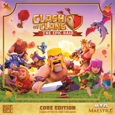 Clash of Clans: The Epic Raid - настолна игра