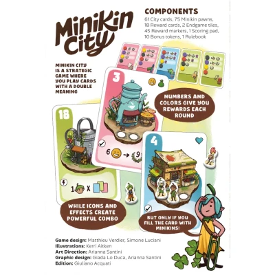Minikin City - настолна игра