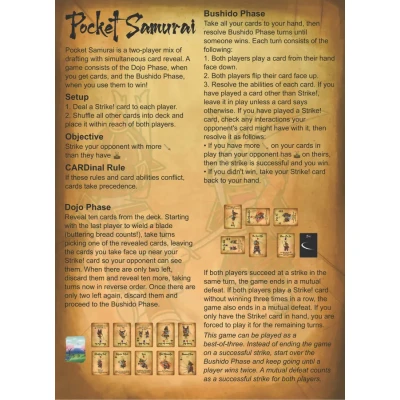 Pocket Samurai - настолна игра