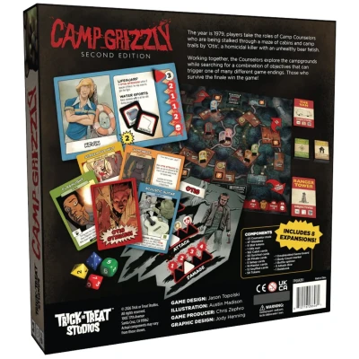 Camp Grizzly: Second Edition - настолна игра