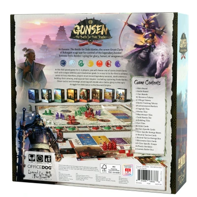 Gunsen: The Battle for Toshi Ranbo - настолна игра