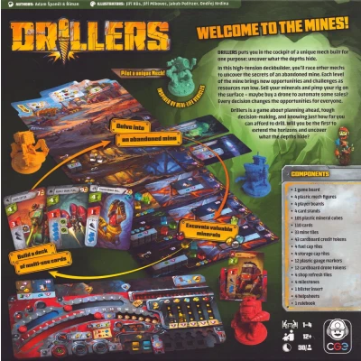 Drillers + Upgraded Components and Promo Card