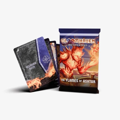 Gloomhaven: Buttons & Bugs – The Flames of Ashtar - разширение за настолна игра