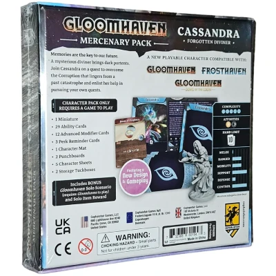 Gloomhaven: Mercenary Pack – Cassandra, Forgotten Diviner - разширение за настолна игра