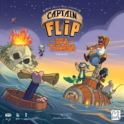 Captain Flip: Isla Bomba - разширение за настолна игра