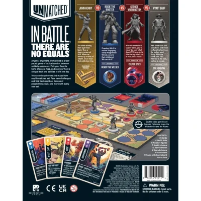 Unmatched: Stars and Stripes - настолна игра