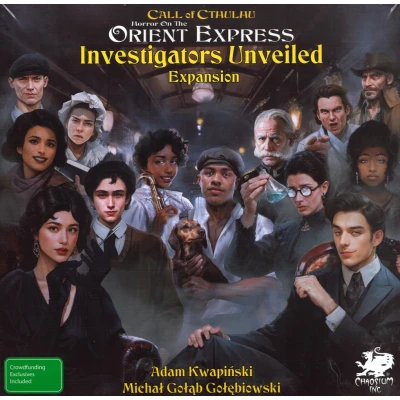 Horror on the Orient Express: The Board Game – Investigators Unveiled Expansion - разширение за настолна игра