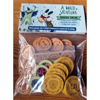 A Wild Venture: Wooden Tokens