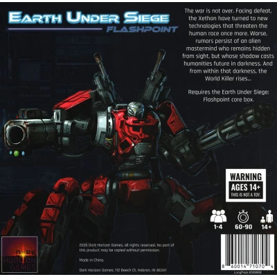 Earth Under Siege: Flashpoint – World Killer Expansion - разширение за настолна игра