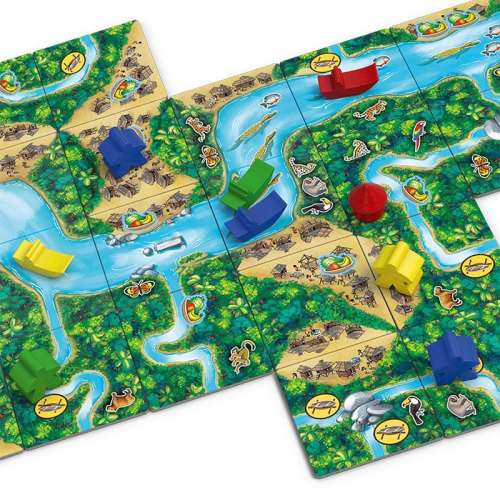Каркасон: Амазонка (Carcassonne: Amazonas) - настолна игра