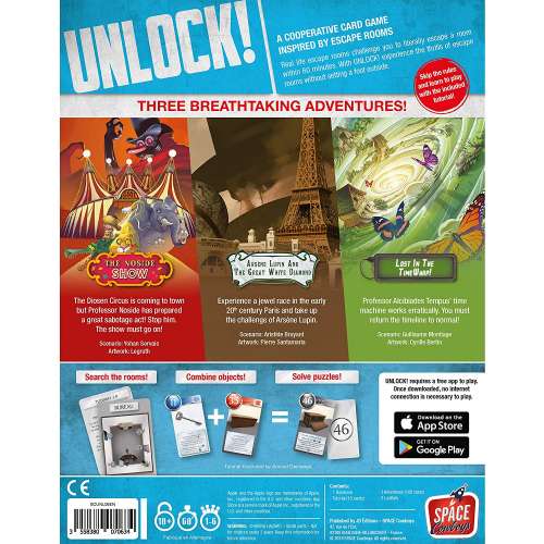 Unlock! Timeless Adventures - настолна игра