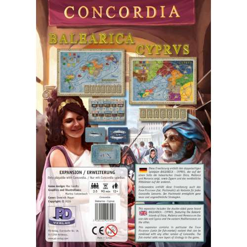 Concordia: Balearica / Cyprus - разширение за настолна игра