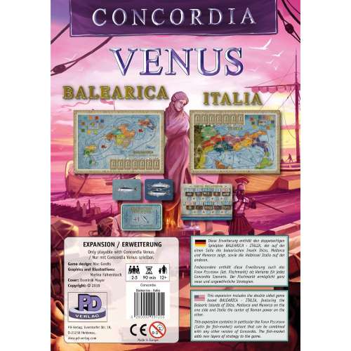Concordia Venus: Balearica / Italia - разширение за настолна игра