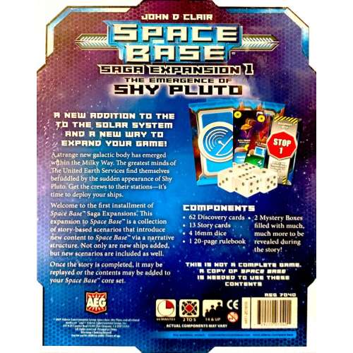 Space Base: The Emergence of Shy Pluto - разширение за настолна игра
