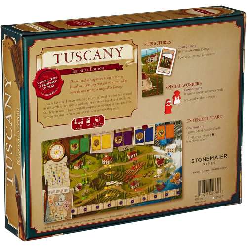 Viticulture: Tuscany (Essential Edition) - разширение за настолна игра