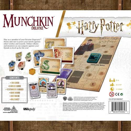 Munchkin Deluxe: Harry Potter - настолна игра