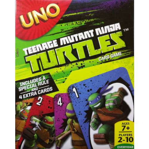 UNO: Teenage Mutant Ninja Turtles - настолна игра