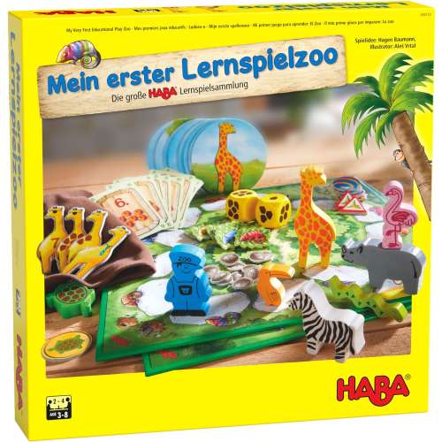 Зоопарк (комплект от 10 различни игри) - настолна игра
