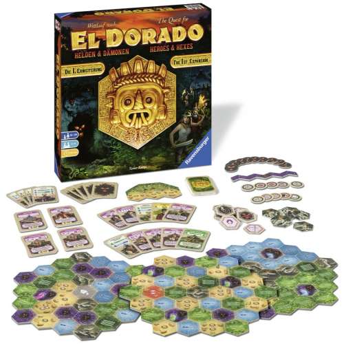The Quest for El Dorado: Heroes & Hexes - разширение за настолна игра
