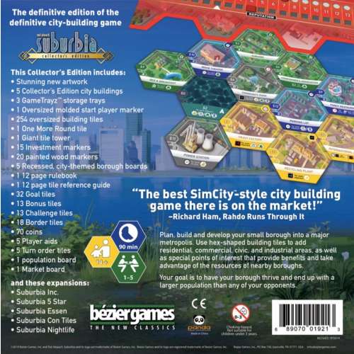 Suburbia: Collector's Edition - настолна игра