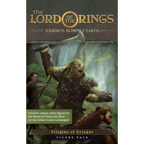 The Lord of the Rings: Journeys in Middle-Еarth – Villains of Eriador Figure Pack - разширение за настолна игра