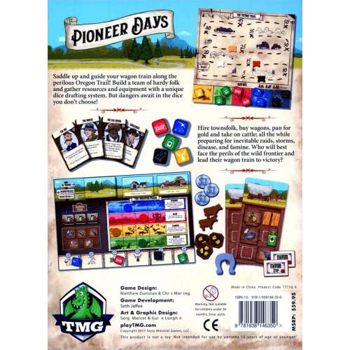 Pioneer Days - настолна игра