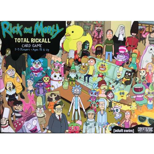 Rick and Morty: Total Rickall Card Game - настолна игра