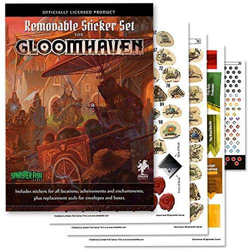 Gloomhaven - Removable Sticker Set