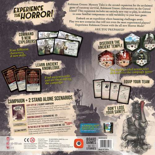 Robinson Crusoe: Adventures on the Cursed Island – Mystery Tales - разширение за настолна игра