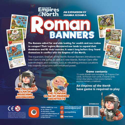 Imperial Settlers: Empires of the North – Roman Banners - разширение за настолна игра