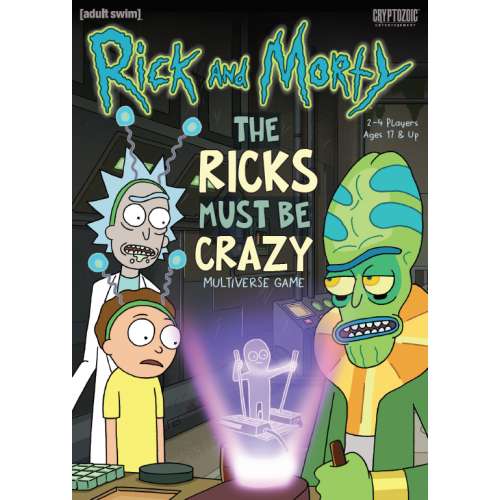 Rick and Morty: The Ricks Must Be Crazy Multiverse Game - настолна игра