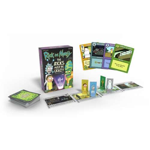 Rick and Morty: The Ricks Must Be Crazy Multiverse Game - настолна игра