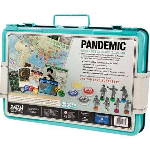 Pandemic 10th Anniversary Edition - настолна игра