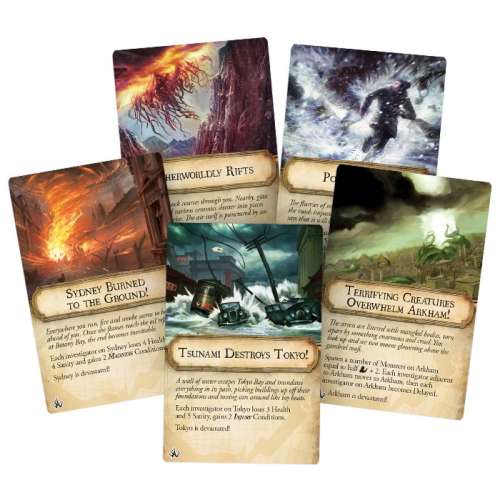 Eldritch Horror: Cities in Ruin - разширение за настолна игра