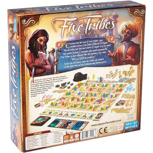 Five Tribes - настолна игра