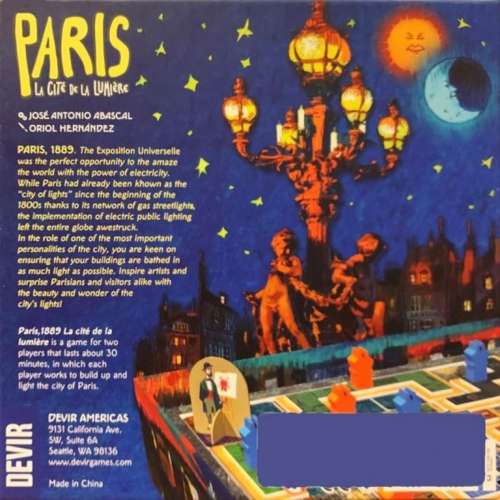 Paris: City of Light - настолна игра
