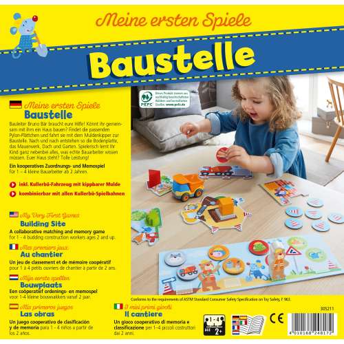 Моите първи игри: Строителна площадка - настолна игра