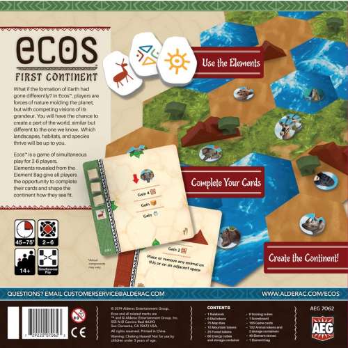 Ecos: First Continent - настолна игра