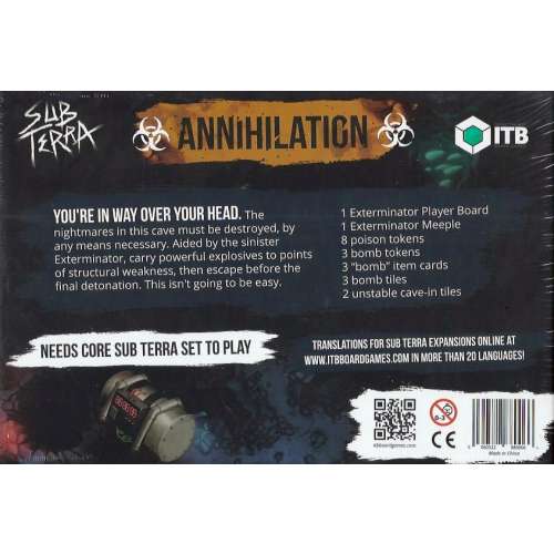 Sub Terra: Annihilation - разширение за настолна игра