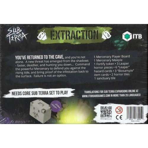 Sub Terra: Extraction - разширение за настолна игра