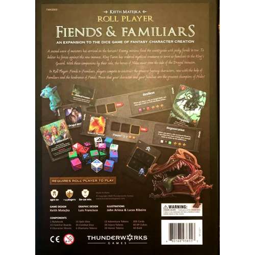 Roll Player: Fiends & Familiars - разширение за настолна игра