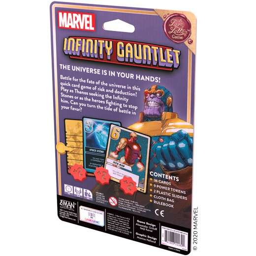Infinity Gauntlet: A Love Letter Game - настолна игра